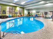 Indoor Pool & Spa Area