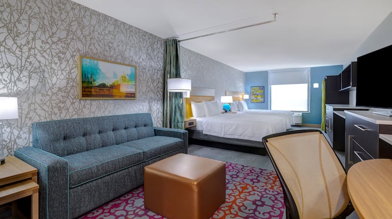 Double Queen Bedroom Suite