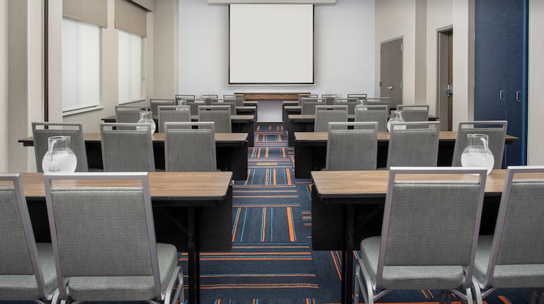 Meeting Room With Classroom Style
