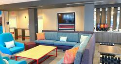 Lobby Seating Area with HDTV