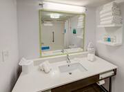Standard Bathroom Vanity Area 