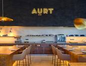 Dining Area of Aurt Restaurant