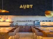 Dining Area of Aurt Restaurant