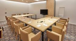 Meeting Room With U-Shape Tables