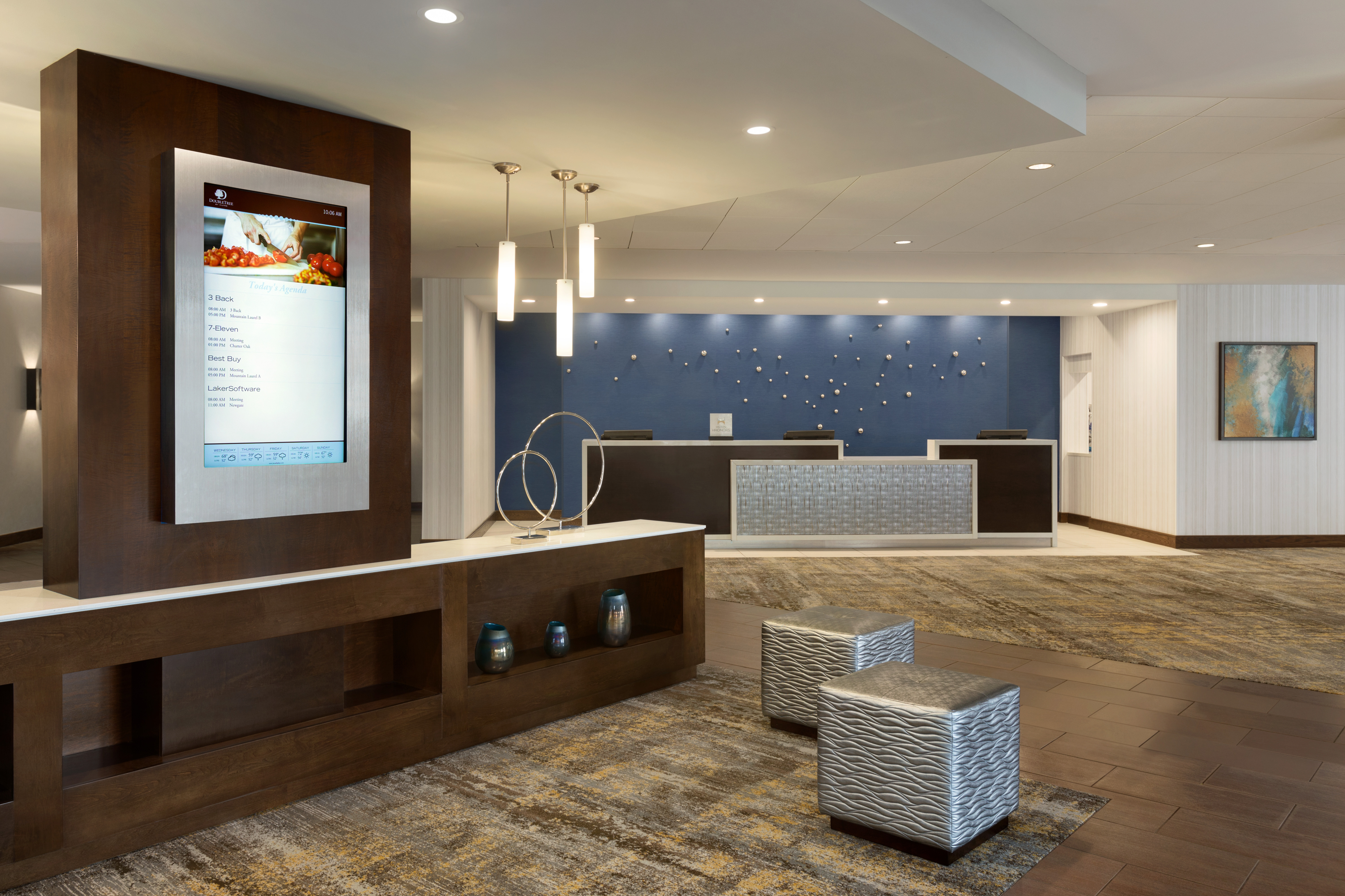 DoubleTree by Hilton Hotel Hartford - Bradley Airport, CT - Front Desk