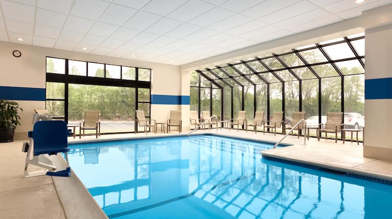DoubleTree by Hilton Hotel Hartford - Bradley Airport, CT - Indoor Swimming Pool