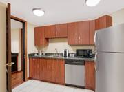 Presidential Suite Kitchenette and Wet Bar with Room Technology