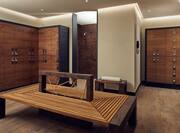 spa changing room
