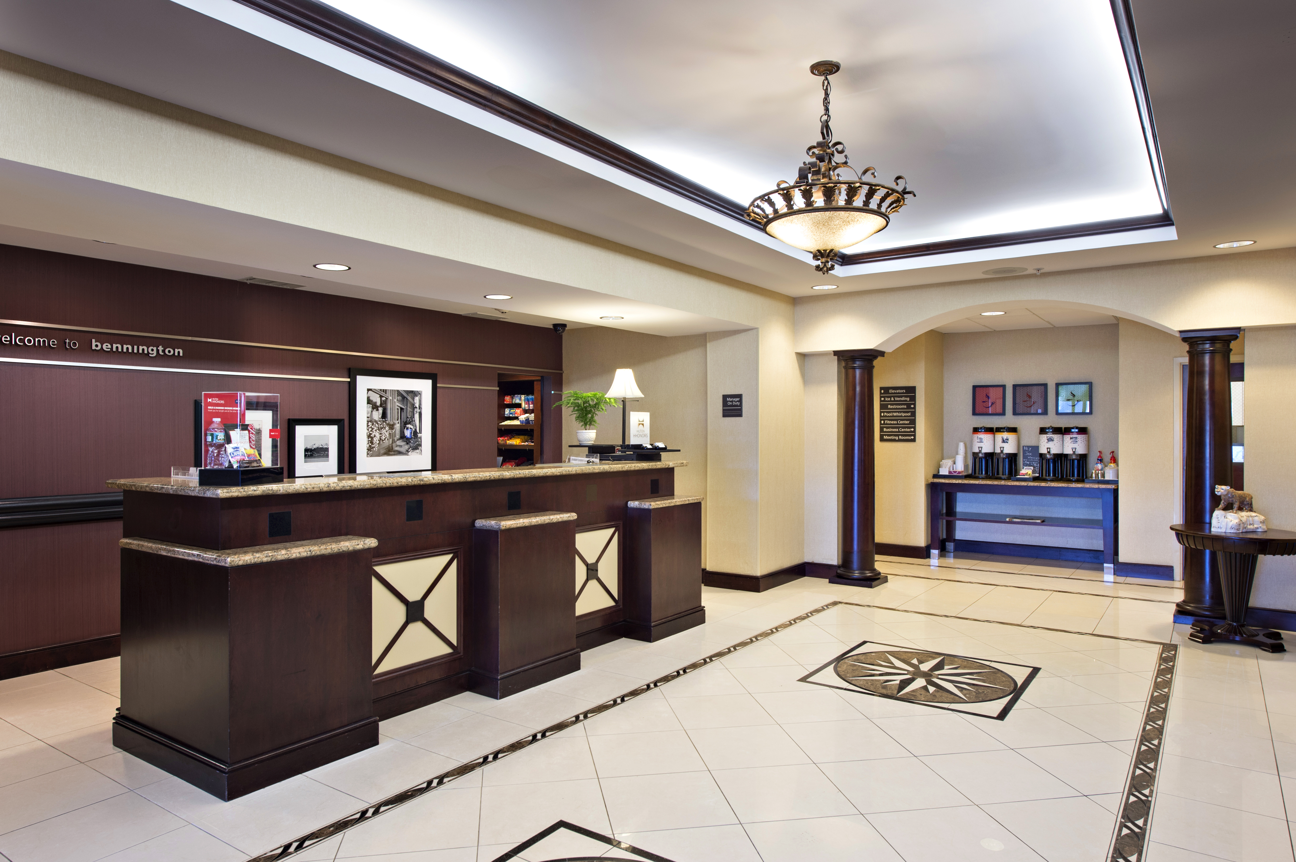 Lobby with Coffee Station