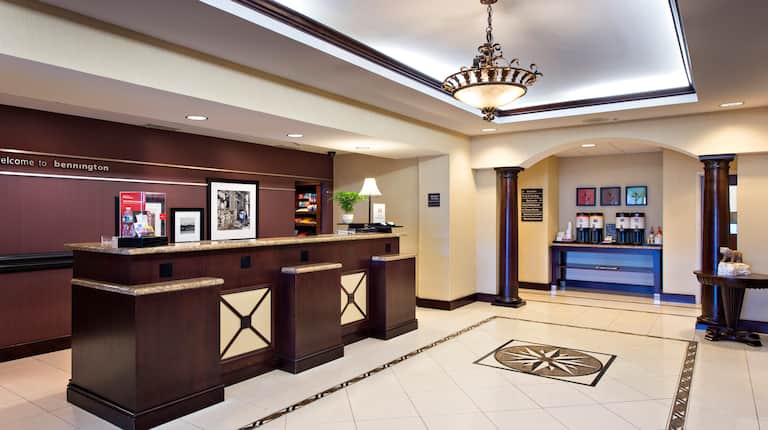 Lobby with Coffee Station