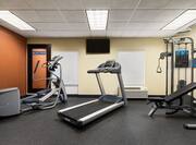 Fitness Center Treadmill, Cross-Trainer and Weight Machine