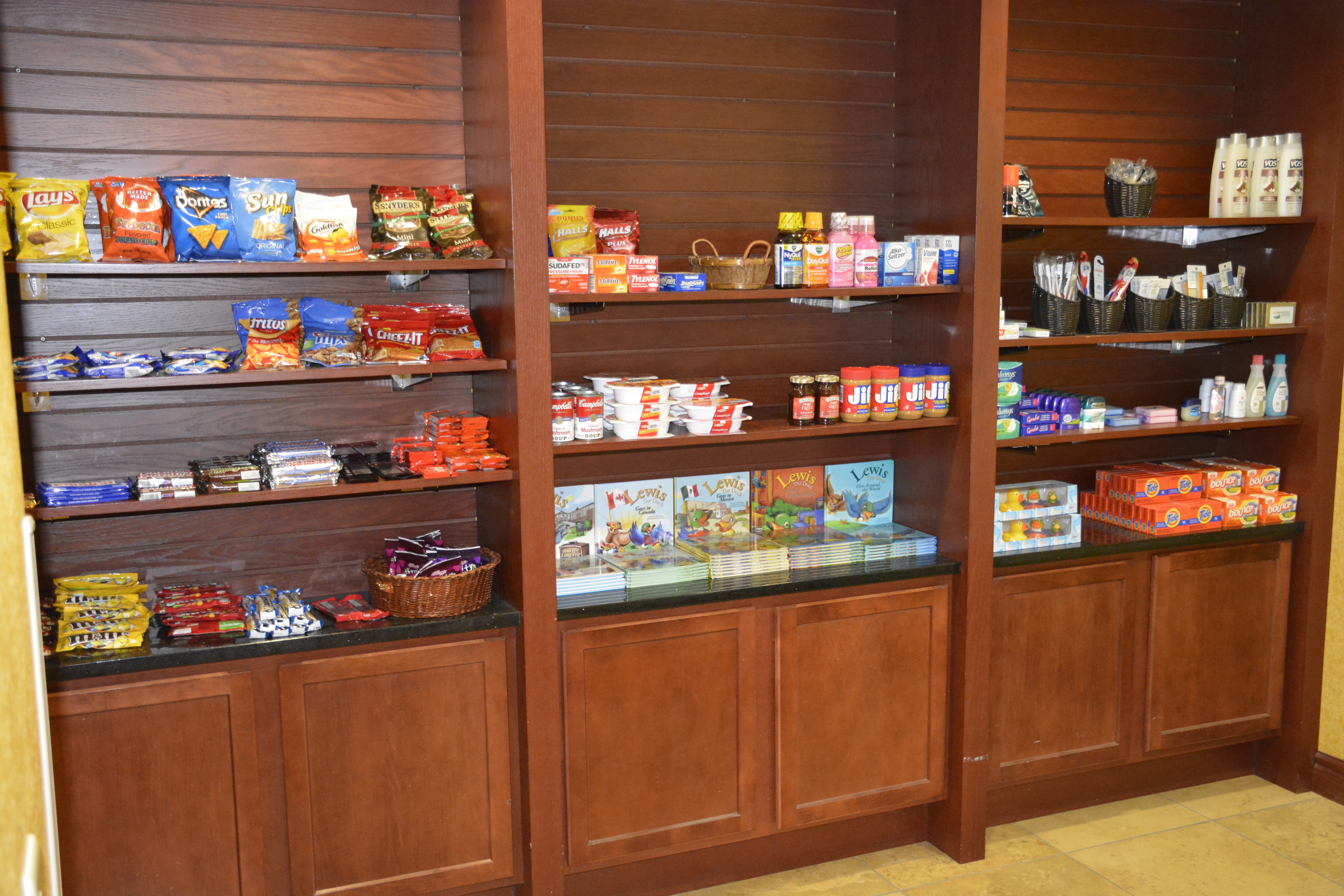 Pantry Shop, fully stocked