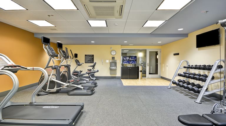 Fitness Center Equipment - treadmills