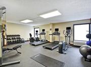 Fitness Center Machines and Weights