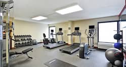 Fitness Center Machines and Weights