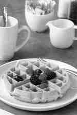 Закуска с вафли