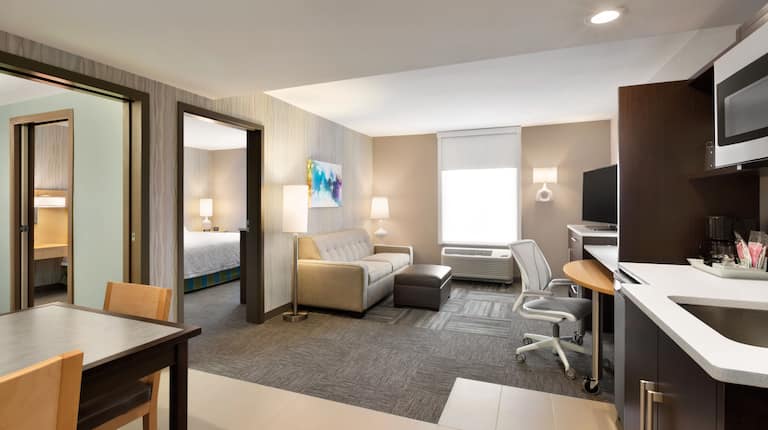 Home2 Suites by Hilton Billings Hotel, MT - One-Bedroom Suite King