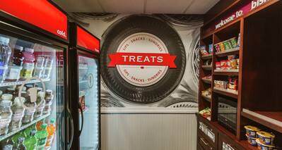 Treat Shop with food and drink