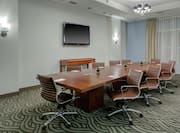Boardroom Setting with Monitor