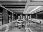 Amplia sala de estar del lobby