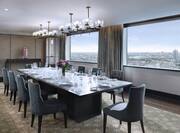 Royal Suite Dining Room with Skyline View