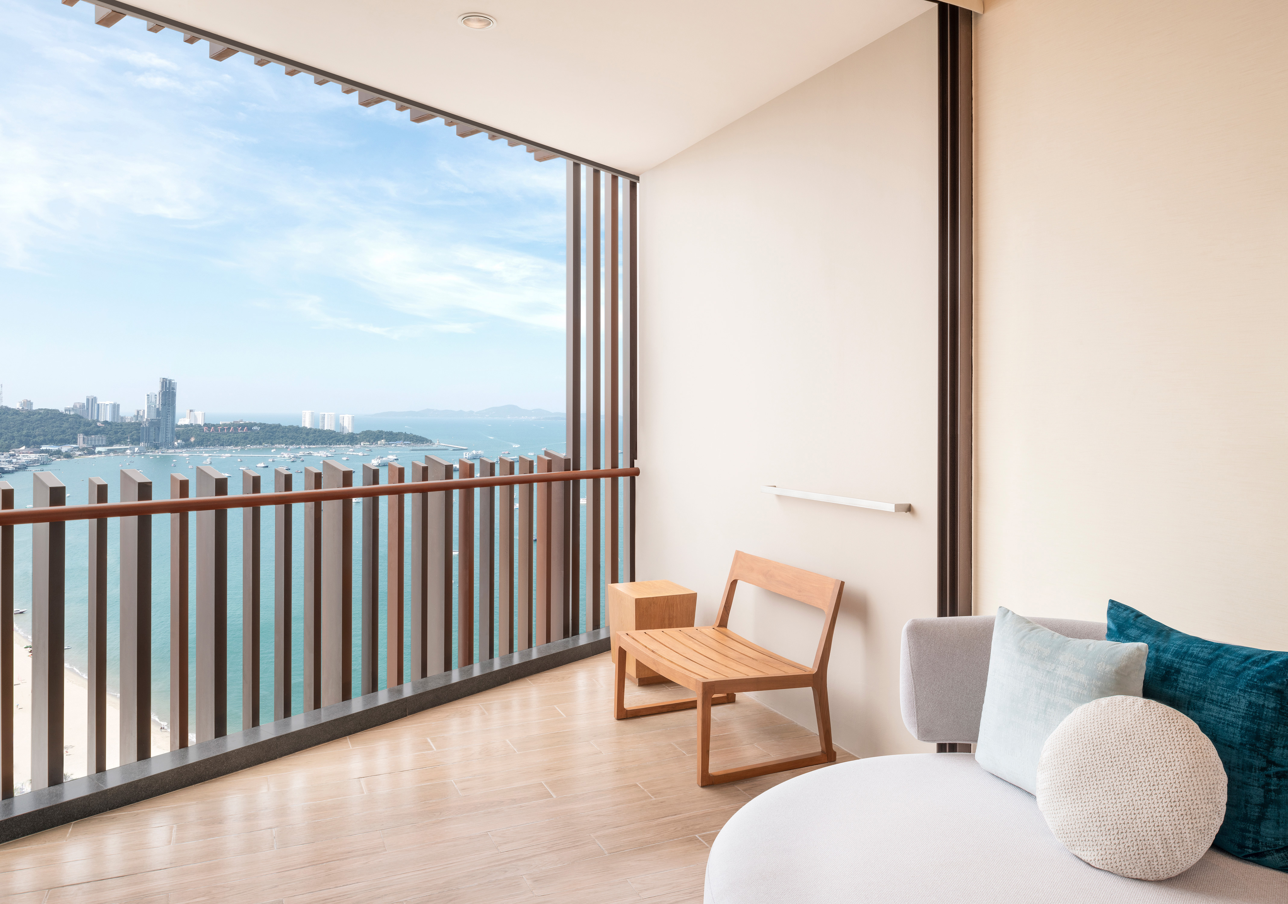 Balcony in Guest Room with Ocean View