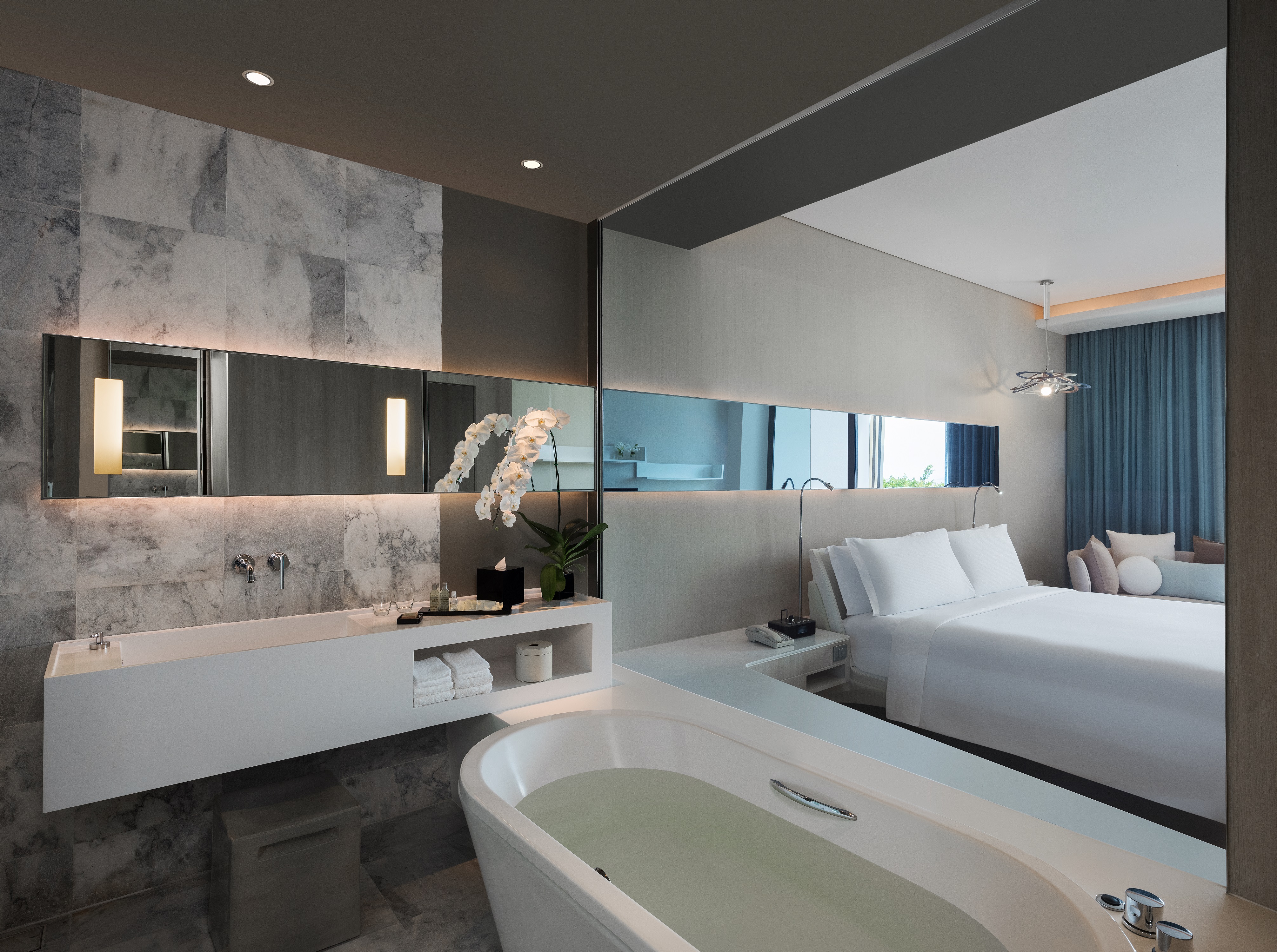 Two Bedroom Suite Bathroom with Tub
