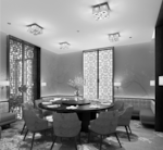 All day dining seating area.