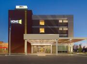 Home2 Suites by Hilton Bellingham Airport Hotel, WA - Entrance at Night 