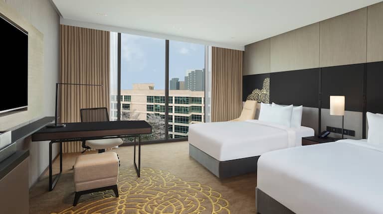 Twin Double Bed Guestroom