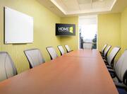 Conference Table and Chairs in Boardroom