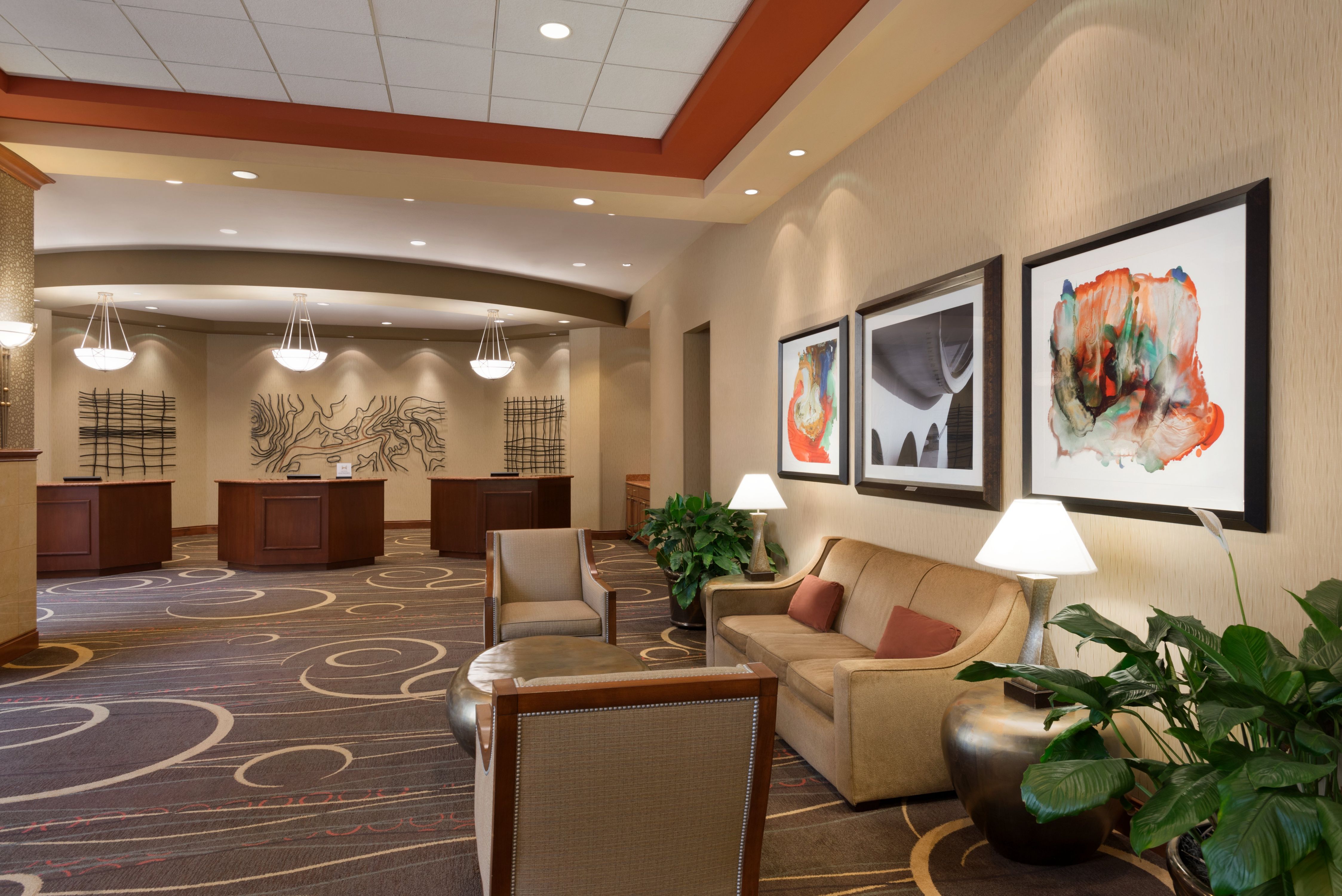 Hotel Front Desks and Lobby