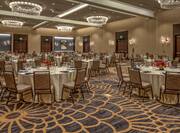Meridian Ballroom with Banquet Setup