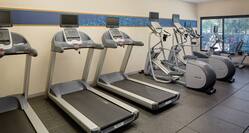 Fitness Room with Treadmills and other Modern Equipment
