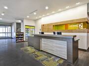 Front Desk Reception Area with Snack Shop