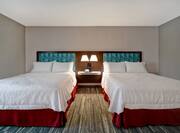 Two Beds in Hotel Guest Room