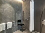Accessible Bathroom with Roll in Shower