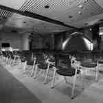 Meeting room with chairs and projector