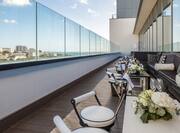 Events at Hilton Bournemouth - Outdoor Patio of Level 8 Sky Bar