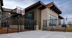exterior sports court