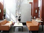 Hotel Lobby and Lounge Area with Modern Furnishings