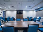 Meeting room in classroom style