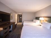 guest room, 2 queen beds, tv