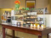 Beverage Station and Pastry Bar in Breakfast Buffet