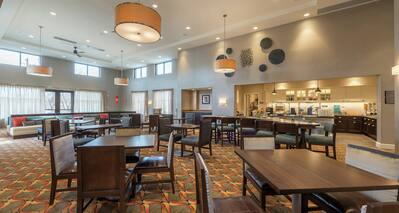 Dining Tables in Hotel Lodge Area