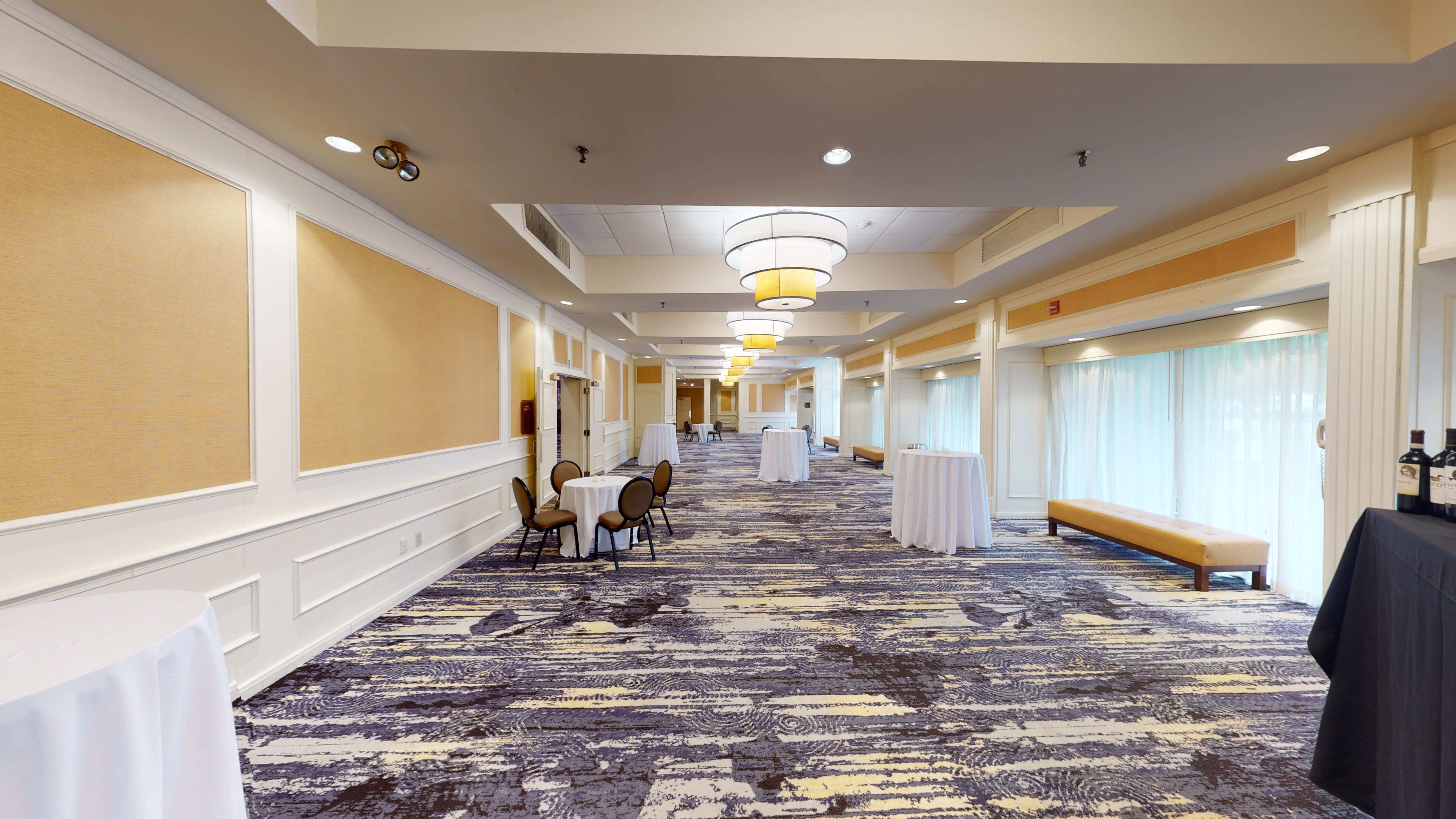 Ballroom Foyer Area with seating