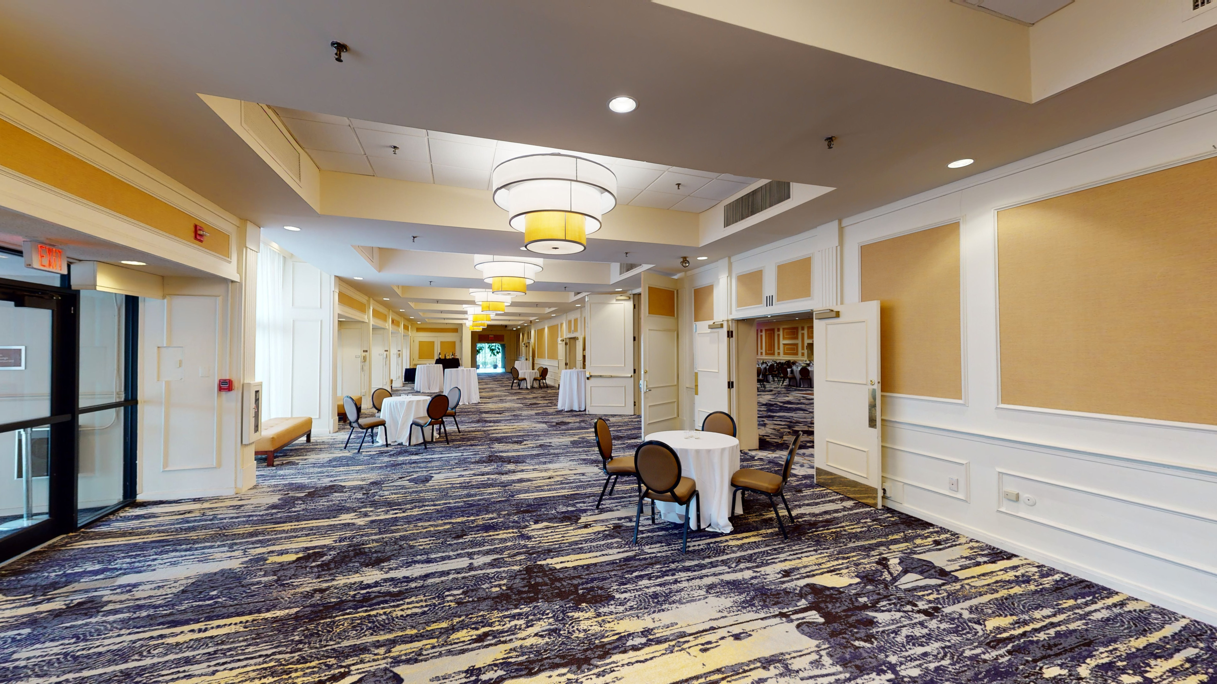 Ballroom Foyer Area with seating