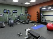 Fitness Center with Exercise Equipment