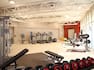 Fitness Centre With Free Weights, Weight Benches, Weight Machine, Cardio Equipment, Exercise Balls, and Window With Outside View