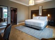 Large Bed in Hotel Suite